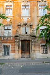 Fototapeta na wymiar Old building in Esztergom, Hungary.