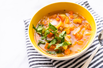 Lentil soup