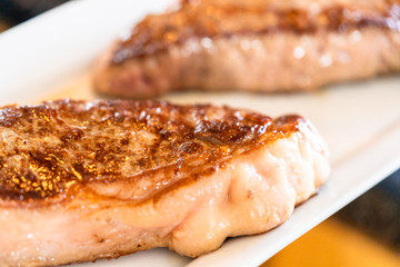 New York strip steak