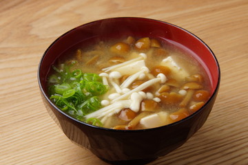 茸の味噌汁