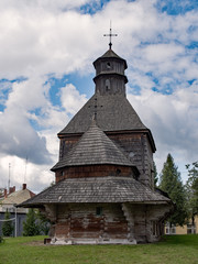 Fototapeta na wymiar The Holy Cross Church at Drohobych, Ukraine