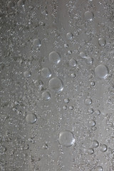 Water bubbles macro abstract bathroom window high quality background prints