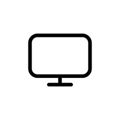 Vector monitor icon design