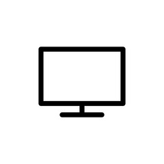 Vector monitor icon design