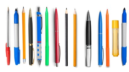 Assortment of beautiful colored various chancery