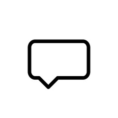 Naklejka premium Vector bubble speech icon