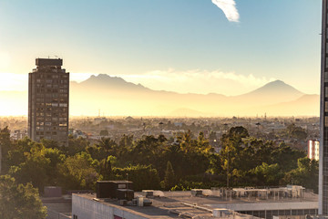 amanecer en la CDMX  