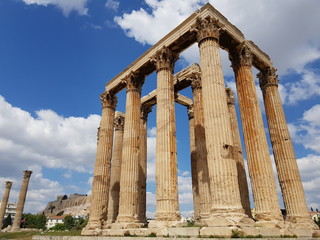 Fototapeta premium Templo de Zeus