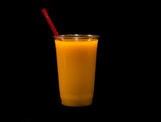 Mango fruit smoothie frozen drink