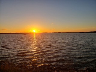 Obraz premium sunset over the sea