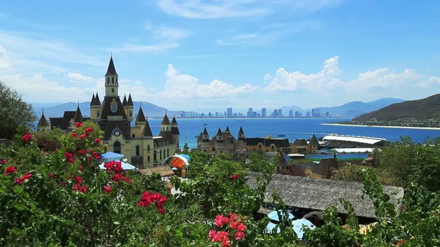 summer coastal city Nha Trang, Vietnam