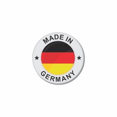 Circle National flag Made in - Germany