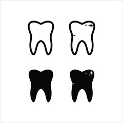 dental vector icon illutration