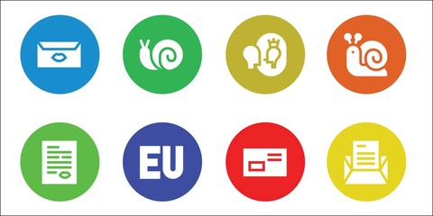 Fototapeta premium unusual icon set