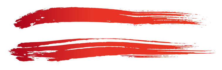 Obraz premium マスターアナログタッチ素材：筆の質感 墨 インク 筆模様 波模様 