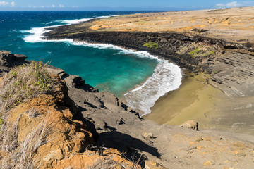 Green Sand Beach, Big Island Hawaii