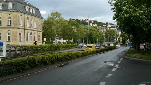 cityscape of Stuttgart in May, Baden-W&uuml;rttemberg, Germany.