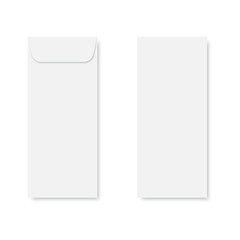 Blank paper envelopes for your design. Vector