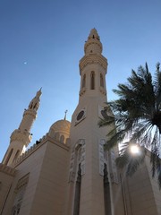 Jumeirah mosque in Dubai UAE