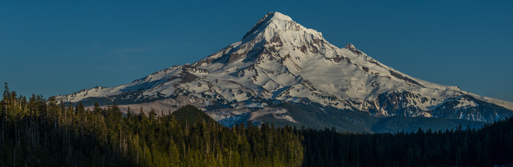 Panorama of Mt Hood - Oregon