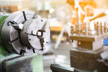 Industrial lathes for building automotive parts.