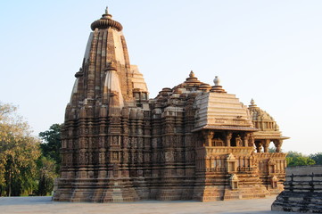 Devi Jagadambi Temple. Western Group of Temples, Khajuraho, Madhya Pradesh India