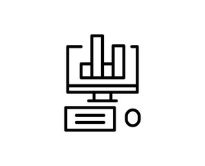 Diagram line icon