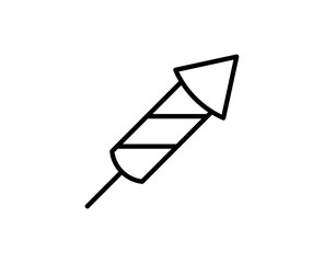 Flat line icon