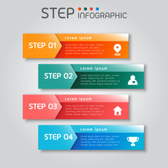 Square shape elements with steps,options,milestone,processes or workflow.Business data visualization.Creative infographic template for presentation,vector illustration.