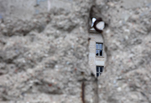 The remains of the Berlin Wall