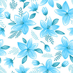 Decorative floral background