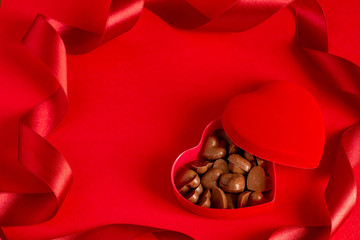 バレンタインのチョコレートのイメージ