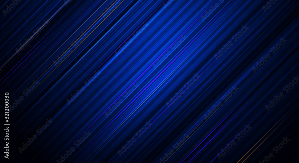 Poster illustration abstract light stripes line pattern. vector graphic design with blank, empty space on g