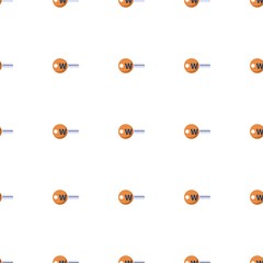 Keyword icon pattern seamless isolated on white background. Editable flat Keyword icon. Keyword icon pattern for web and mobile.