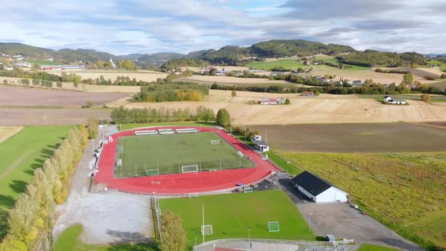 Track and field arena in Frosta