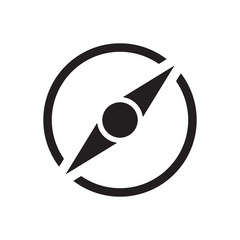 compass icon design vector logo template EPS 10