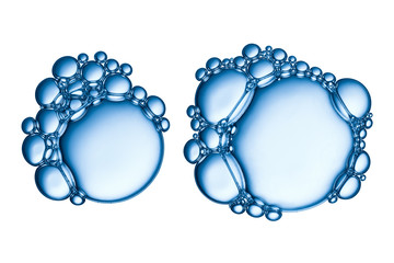 Soap bubbles texture.