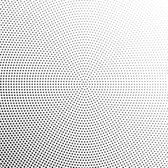 Abstract halftone dotted background. Monochrome pattern with dot and circles.  Vector modern futuristic texture for posters, sites, business cards, cover postcards, interior design, labels, stickers.