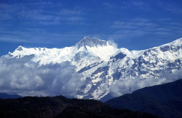 Fototapeta na wymiar Annapurna Range, Nepal.