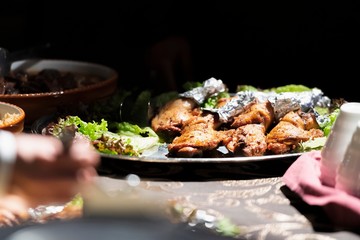 洋食ディナー　バイキング　ビュッフェ