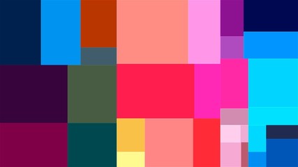 rainbow color box geometric shape pattern illustration abstract background