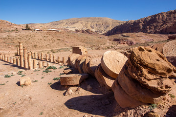 petra nabataean archaeological site jordan