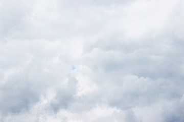 Beautiful clouds of white background blue background day summer
