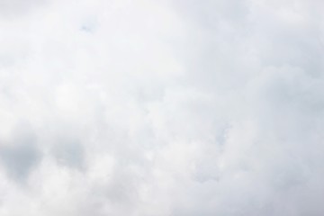 Beautiful clouds of white background blue background day summer