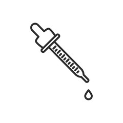 dropper icon vector design logo template EPS 10