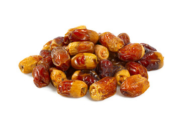 dates isolated on white background