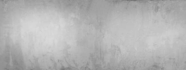 White or gray blank grunge concrete or cement wall texture abstract background