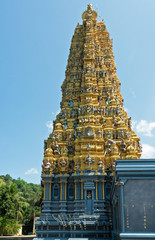 Hindu temple Sri Muthumariamman, Matale town, Sri Lanka