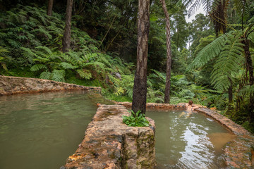 Natürlicher Pool auf den Azoren