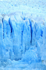 Amazing Texture of Ice-blue Color Perito Moreno Glaciers, Los Glaciares National Park, El Calafate, Argentina, South America